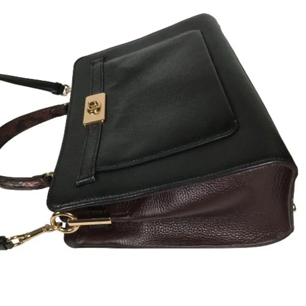Coach Lane Carryall Leather Crossbody Satchel Purse Shoulder Bag C8211 MRP $549